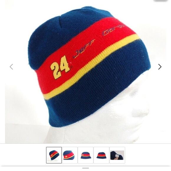 Chase Authentics NASCAR Jeff Gordon Dupont #24 Beanie Hat - Picture 1 of 4